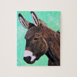 Donkey Painting Jigsaw Puzzle