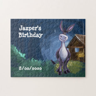 Donkey Party Centre Jigsaw Puzzle
