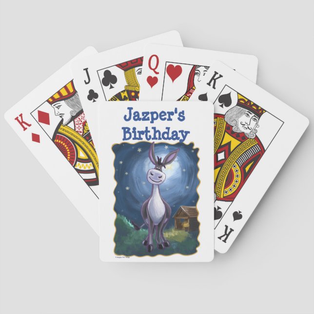 Donkey Party Centre Playing Cards (Back)