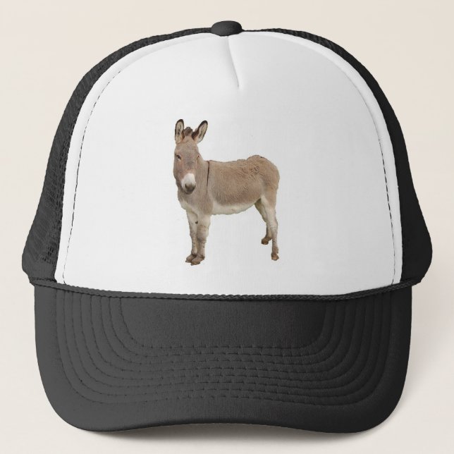 Donkey Photograph Design Trucker Hat (Front)