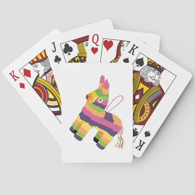 Donkey Pinata Playing Cards (Back)