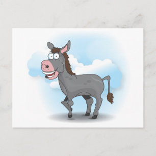 Donkey Postcard