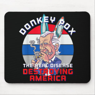 Donkey Pox Great MAGA King Trump UltrA MAGA US Ind Mouse Pad