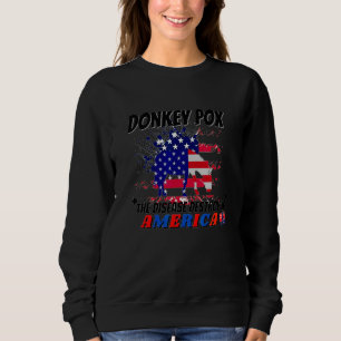 Donkey Pox The Disease Destroying America   Donkey Sweatshirt
