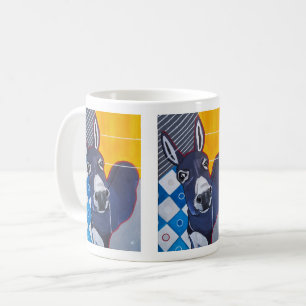 Donkey Punch Painting by Alfred Fox Coffee Mug