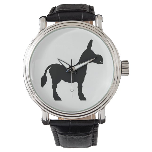 Donkey Silhouette Watch (Front)
