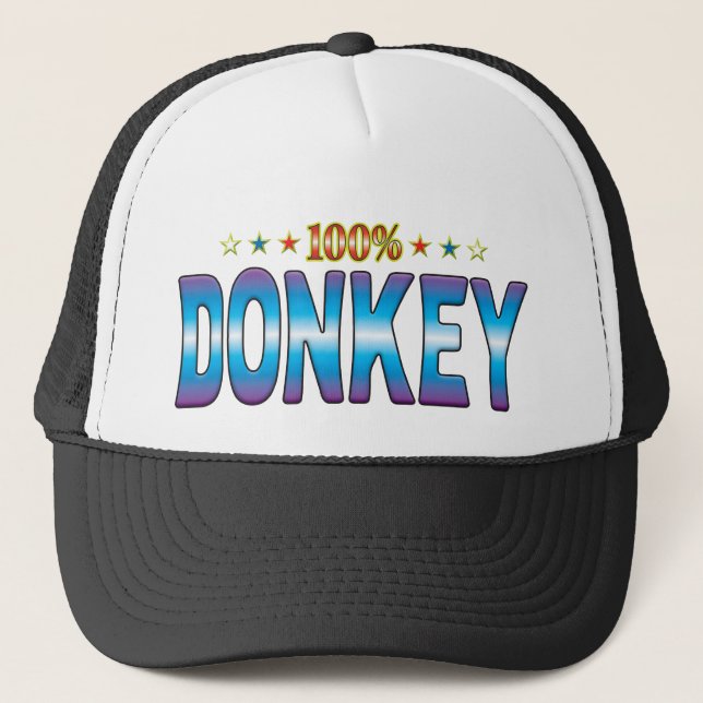 Donkey Star Tag v2 Trucker Hat (Front)