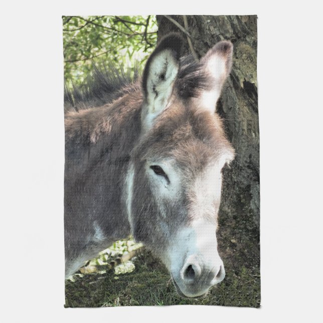 DONKEY TEA TOWEL (Vertical)