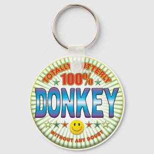 Donkey Totally Key Ring