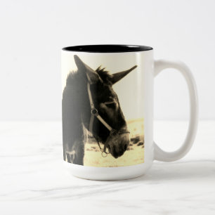 Donkey Two-Tone Coffee Mug