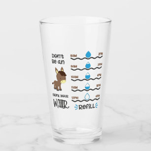 Donkey Water Time/Measurement Glass