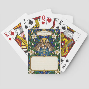 Donkey Wedding Guest Book Signing Deck Playing Cards