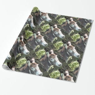 DONKEY WRAPPING PAPER
