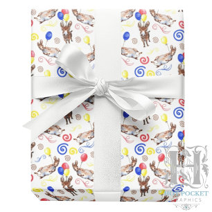 Donkey Wrapping Paper