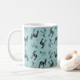 Donkeys and Dandelions Coffee Mug