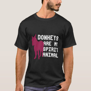 Donkeys Are My Spirit Animal Costume Farm Hoodie T-Shirt
