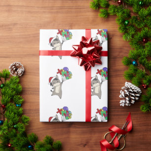Donkeys Christmas Donkeys Winter Animals Wrapping Paper