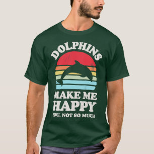 Donkeys Make Me Happy Sunset Retro for Men Women B T-Shirt