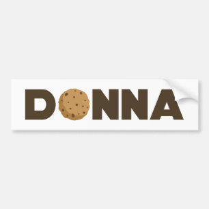 Donna cookie bumper sticker