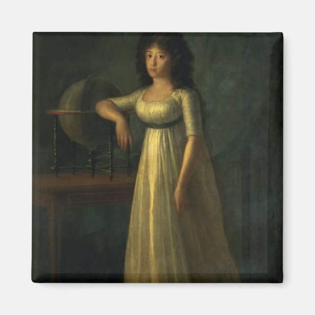 Donna Joaquina Tellez-Giron, daughter of the Duke Magnet (Front)