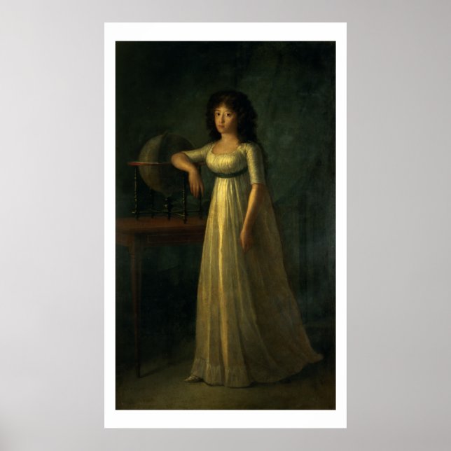 Donna Joaquina Tellez-Giron, daughter of the Duke Poster (Front)