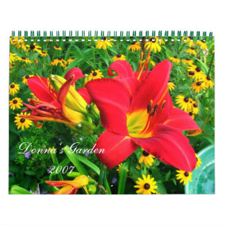 Donna‘s Garden 2007 Calendar