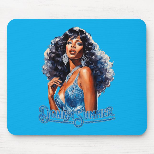 Donna Summer Disco Diva Mouse Pad (Front)