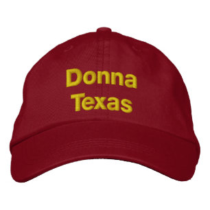 Donna Texas Embroidered Hat