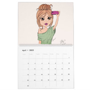 Donna's Whimsical Art II Calendar