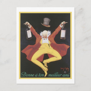 Donne a tonne meilleur ami postcard