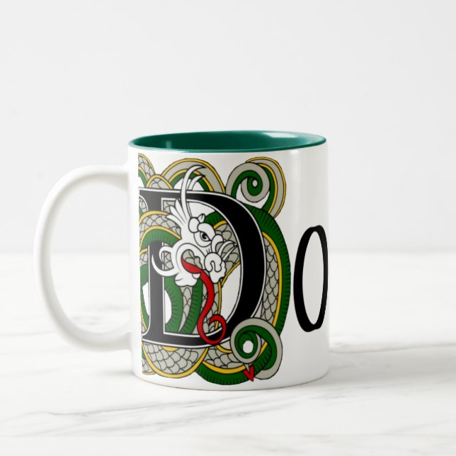 Donnelly Celtic Dragon Mug (Left)
