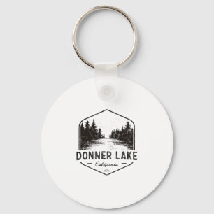 Donner Lake California Outdoors Vintage 1 Key Ring