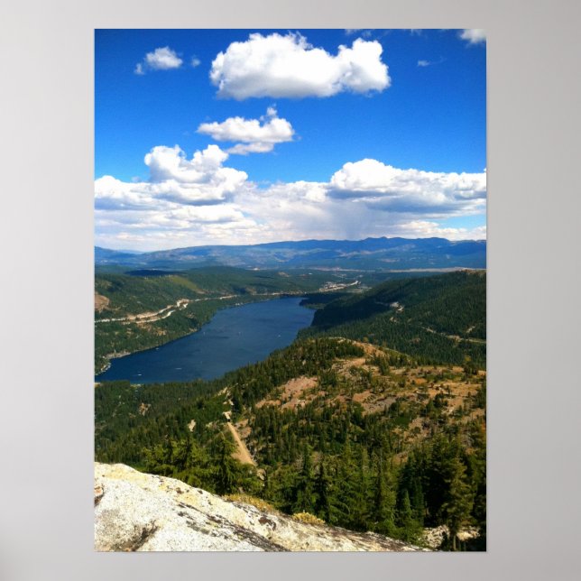 Donner Lake, California Poster (Front)