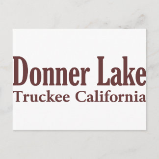 Donner Lake Postcard