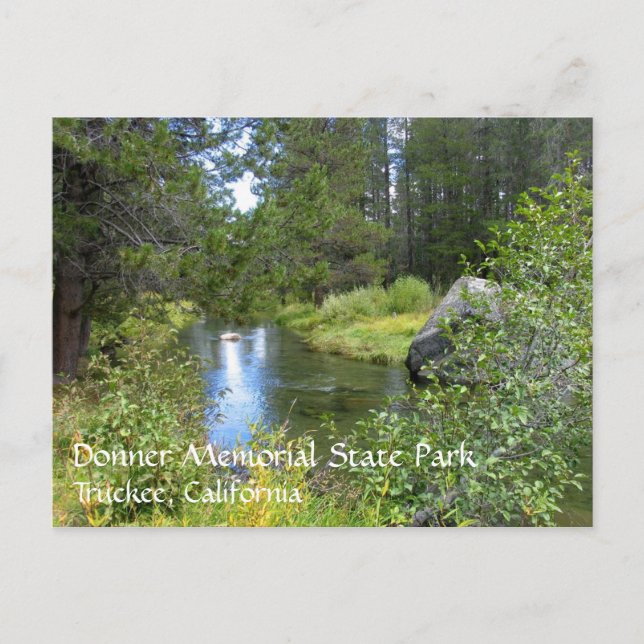 Donner Memorial State Park, Truckee, CA Postcard (Front)