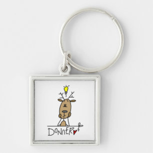 Donner Reindeer Christmas T-shirts and Gifts Key Ring