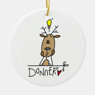 Donner the Reindeer Christmas Keepsake Ornament
