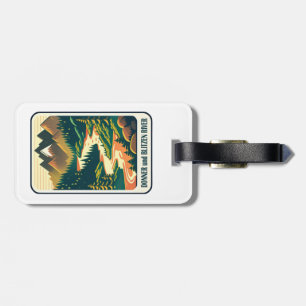 Donner und Blitzen River Colours Luggage Tag