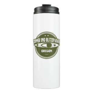 Donner und Blitzen River Oregon Kayaking Thermal Tumbler