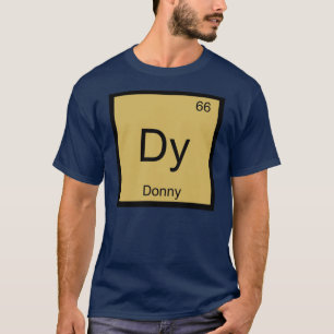 Donny Name Chemistry Element Periodic Table T-Shirt