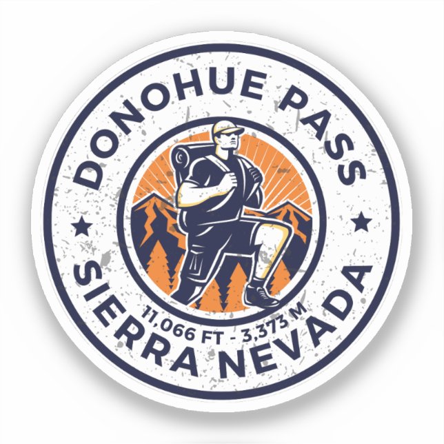 Donohue Pass hiking siera nevada alpine trials  (Front)