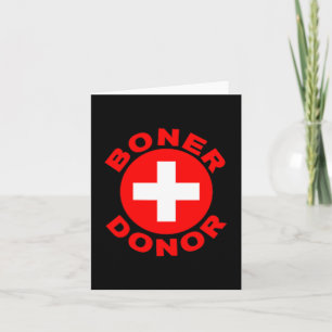 Donor Funny Halloween Costume Card