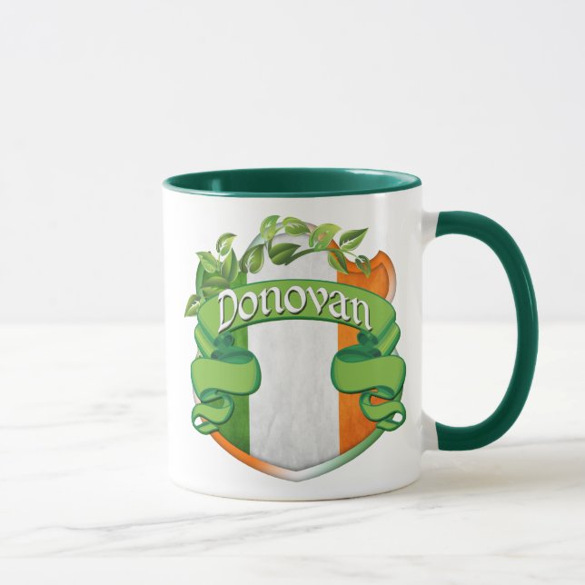 Donovan Irish Shield Mug (Right)