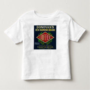 Donovan's Coffee LabelBirmingham, AL Toddler T-Shirt