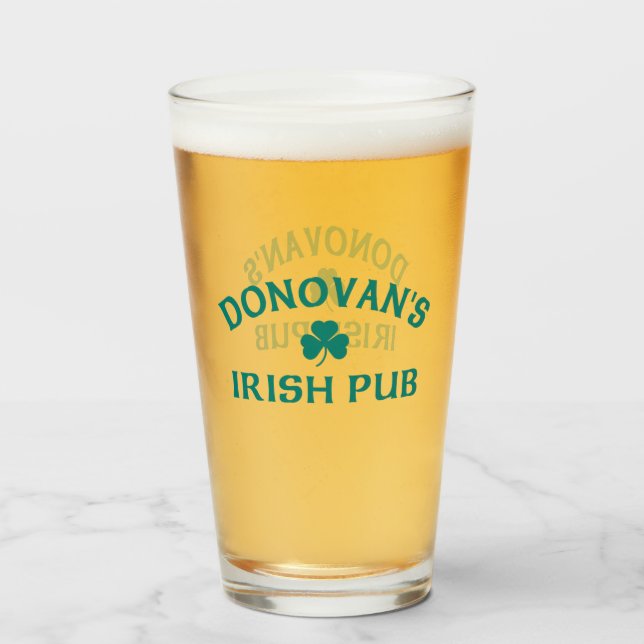 Donovan's Irish Pub   Glass (Front Filled)