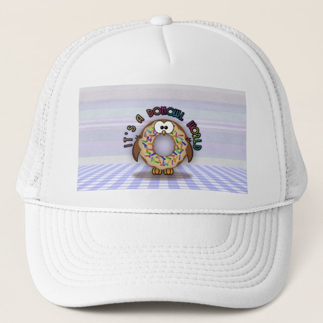 donowl sprinkles - trucker hat (Front)