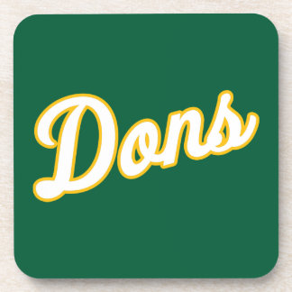 Dons Script Logo Coaster