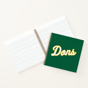 Dons Script Logo Notebook