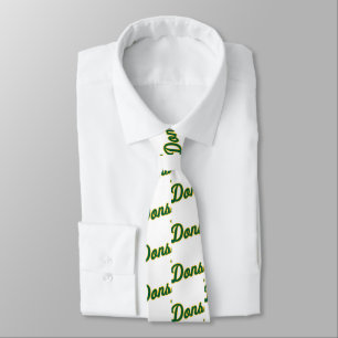 Dons Script Logo Tie