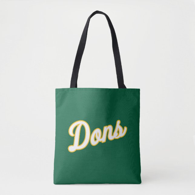 Dons Script Logo Tote Bag (Front)
